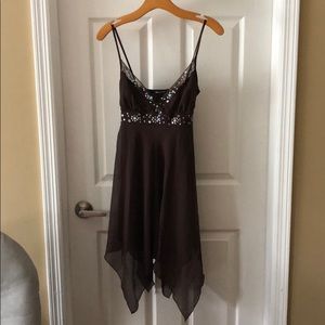 Brown Flowy dress